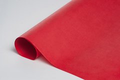Пакувальний папір тішью червоний (39) 50х70 см - 10 листів