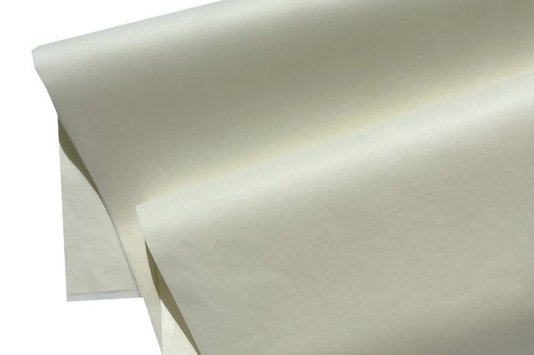 Шовкове тішью колір ванільний (115) 50х70 см - 10 листів