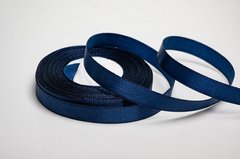 Стрічка атласна темно-синя (120) 1,2 см