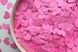 Конфетти тишью сердечки розовые 1,5 см (02) 20 г