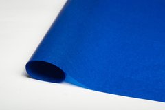 Влагостойкая  бумага тишью синяя (49) 50х70 см - 10 листов