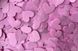 Конфетти тишью сердечки светло-розовые 1,5 см (41) 20 г