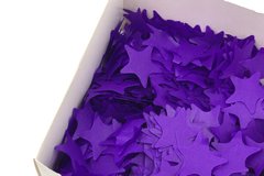 Конфеті тішью Зірки темно-фіолетові (45) 20 г