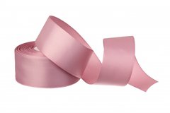 Репсовая лента пудро-розовая (41) 4 см