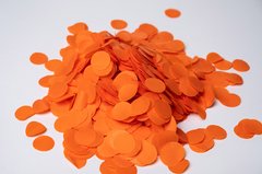 Конфеті тішью кружечки оранжеві (17) 20 г