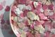 Конфеті тішью сердечки Mix рожево-бежевий 1,5 см (719) 20 г