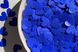 Конфетти тишью сердечки синие электрик 1,5 см (48) 20 г