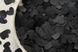 Конфетти тишью сердечки черные 1,5 см (53) 20 г