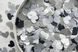 Конфеті тішью сердечки срібний Mix 1,5 см (706) 20 г