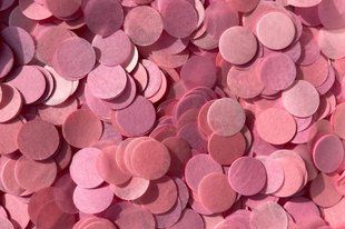 Mix Конфеті шовкового тішью кружечки (101) 1,5 см 20 г