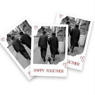 Листівка-полароїд "Happy together" (24),16 шт/уп