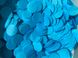 Конфетти тишью кружочки темно-голубые 1,5 см 20 г (47)