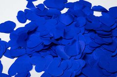 Конфеті тішью сердечки сині (48) 20 г