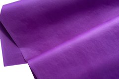 Шелковая тишью цвет фиолетовый (161) 50х70 см - 10 листов