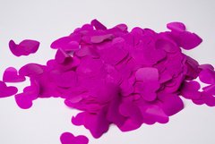 Конфеті тішью сердечки фіолетово-рожеві (05) 20 г