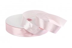 Лента атласная бледно-розовая (68) 2,5 см