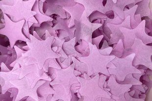 Конфеті тішью Зірки лілові (41) 20 г