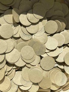 Конфеті з шовкового тішью кружечки 1,5 см (219) 20 г