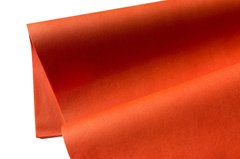 Шелковая тишью морковно-красный  (135) 50х70 см - 10 листов