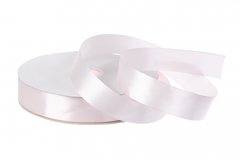 Лента атласная бледно-розовая (90) 2,5 см