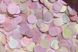 Конфетти тишью кружочки бледно-розовый Mix (543) 20 г