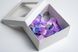 Конфетти тишью кружочки фиолетово-серый Mix (003) 20 г