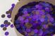 Конфеті тішью кружечки фіолетово-коричневий Mix (530) 20 г