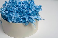 Наповнювач паперова стружка Ніжно голубий (55) - 100 г