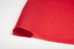 Влагостойкая бумага тишью красная (39) 50х70 см - 10 листов